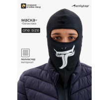 Маска-балаклава Oni, размер универсальный, чёрная