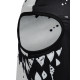 Маска-балаклава Black and White, размер универсальный, чёрная