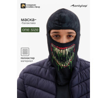 Маска-балаклава Symbiote, размер универсальный, чёрная