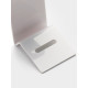 Подставка под серьги, кольцо, 4×5×9 см, толщина 1.5 мм, белая