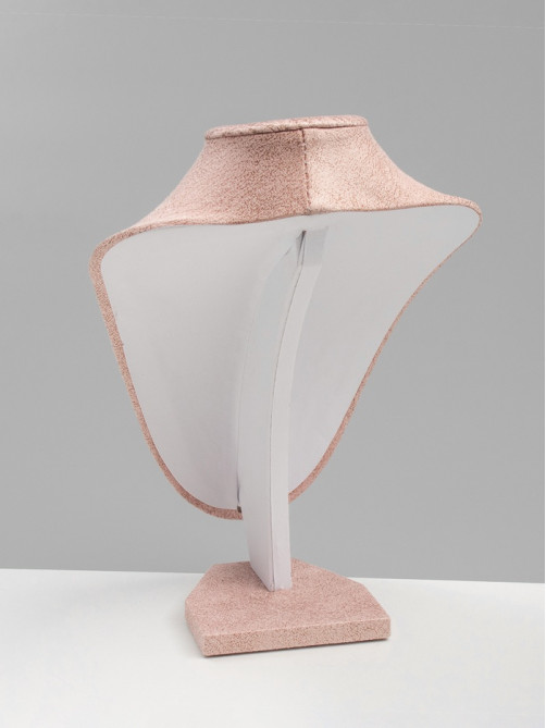 Бюст для украшений QF, 16×11×21 см, розовый