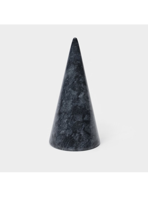 Подставка для украшений Magistro Aleo, 5×12 см, мрамор, серая
