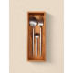 Лоток для столовых приборов и специй SL Home, 27×10×5 см, дуб