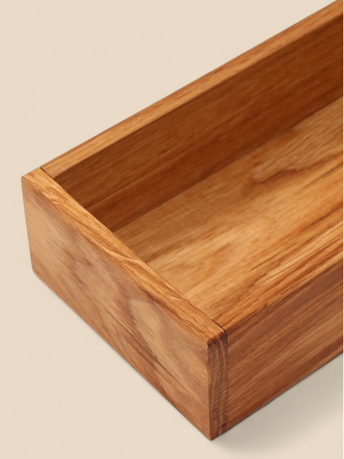 Лоток для столовых приборов и специй SL Home, 27×10×5 см, дуб