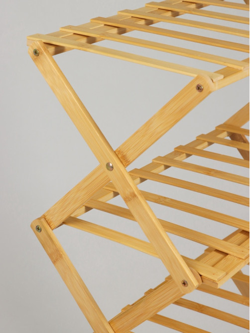 Стеллаж универсальный, 4 полки, 50×25×68 см, напольный, открытый, Greengo