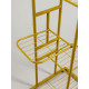 Подставка для цветов Greengo, 5 полок, 44×22×95 см, напольная, металл, цвет золотой
