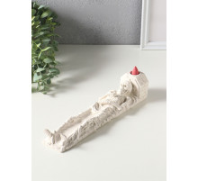 Подставка для благовоний, под свечу «Вечность», 26×5×5 см, гипс