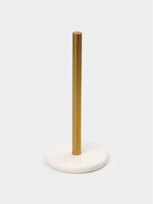 Держатель для бумажных полотенец Magistro Marble, 15×32 см, мрамор, белый