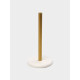 Держатель для бумажных полотенец Magistro Marble, 15×32 см, мрамор, белый