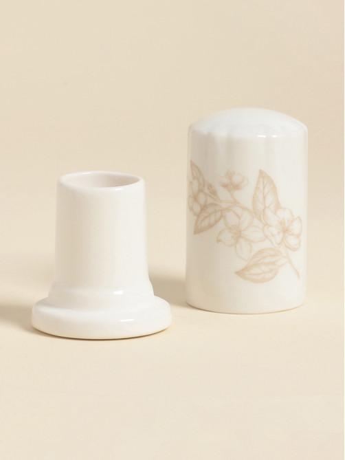 Подставка для зубочисток SL Home «Аманде» 4.2×7.5 см, фарфор, белая