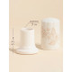 Подставка для зубочисток SL Home «Аманде» 4.2×7.5 см, фарфор, белая
