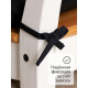 Подушка на стул «Этель» Home, 42×42 см, чёрная
