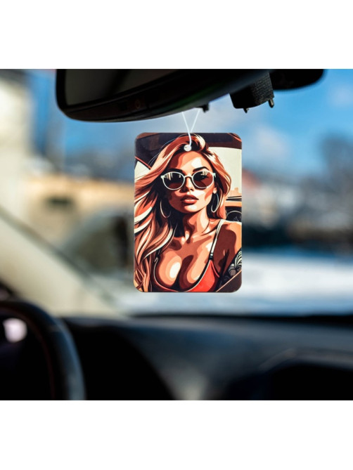 Ароматизатор в авто Cartage Hot Series, Лимон, подвесной, картонный