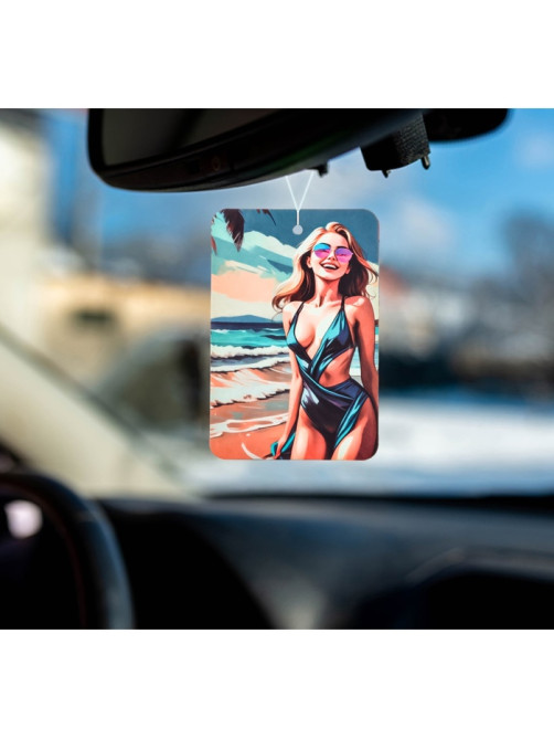 Ароматизатор в авто подвесной Cartage Hot Series, Бабл Гам, картонный
