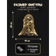 Светодиодная фигура «Колокол» 20×15×15 см, 20 LED, от батареек AAx2, свечение тёплое белое