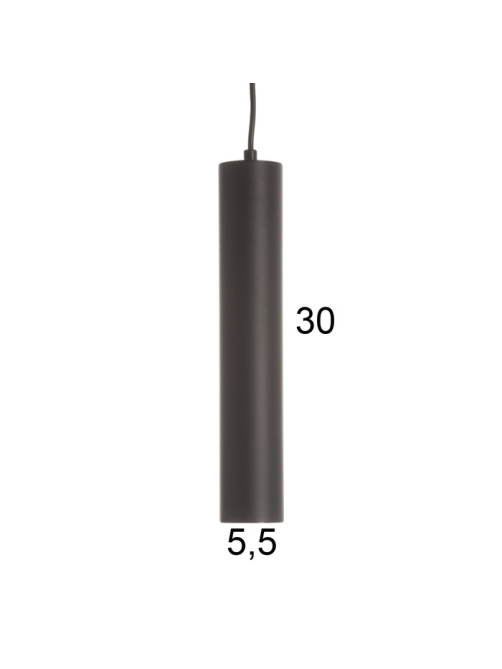 Светильник «Лукас» LED 5 Вт 4000К черный 5×5×30-130 см