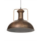 Светильник подвесной BayerLux William, 1×40 Вт, Е27, золотисто-чёрный, 40×40×35-100 см