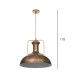 Светильник подвесной BayerLux William, 1×40 Вт, Е27, золотисто-чёрный, 40×40×35-100 см