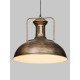 Светильник подвесной BayerLux William, 1×40 Вт, Е27, золотисто-чёрный, 40×40×35-100 см
