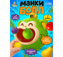 Подвижная настольная игра Лас Играс KIDS «Манкибол», 2 режима, 3+
