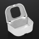 Кормушка для птиц, 12.7×8×5 см, внутренняя матовая, пластик