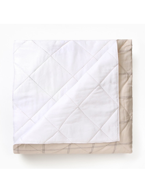 Покрывало евро макси LoveLife Cage: beige, 240×210±5 см, микрофайбер