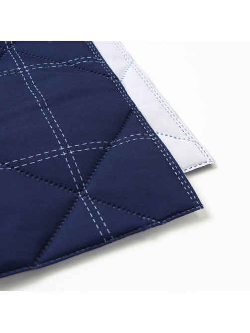 Покрывало евро LoveLife Cage: dark blue, 200×210±5 см, микрофайбер