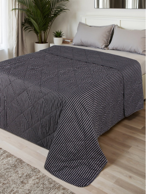 Покрывало евро LoveLife Striped, 200×210±5 см, новосатин