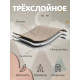 Покрывало 1.5-спальное «Этель», 120×200±5 см, велюр, бежевое