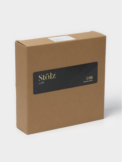Полки для ванной Stölz, угловые, 2 шт., чёрные