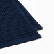 Банные полотенца LoveLife Waffle blue, 2 шт.: 100×150, 50×100 см, хлопок 100%