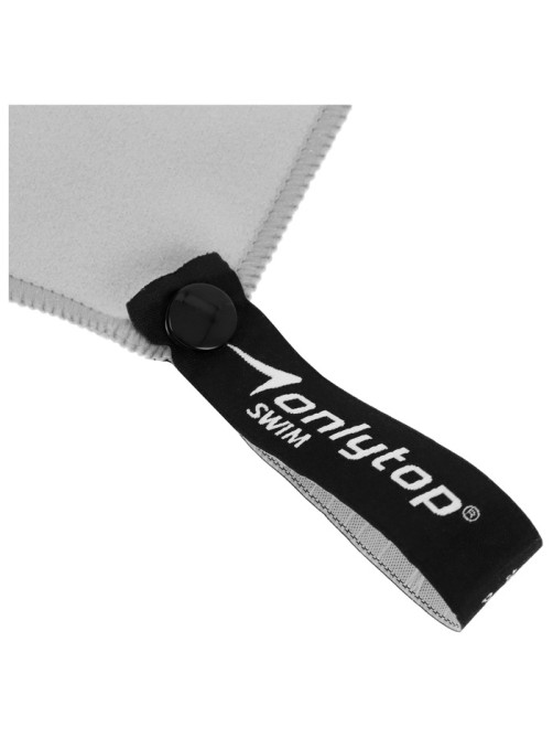 Полотенце из микрофибры ONLYTOP, 40×80 см, серое