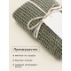 Полотенце вафельное SL HOME: Linen «Олива», 60×140 см, оливковое