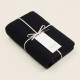 Полотенце вафельное SL HOME: Linen «Дарк Маре», 60×140 см, чёрное