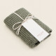Полотенце вафельное SL HOME: Linen «Олива», 60×140 см, оливковое