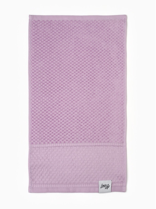 Полотенце махровое LoveLife «Ордос» 70×130 см, 100% хлопок, 430 г/м², лавандовое