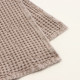 Полотенце вафельное SL HOME: Linen «Саббиа», 40×70 см, бежевое