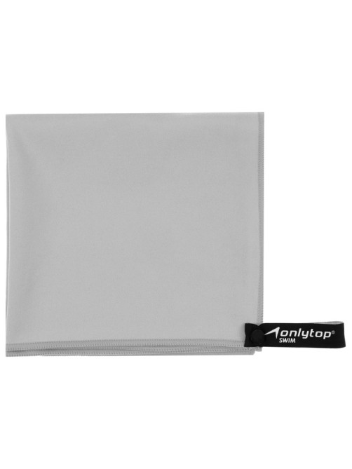 Полотенце из микрофибры ONLYTOP, 50×120 см, серое