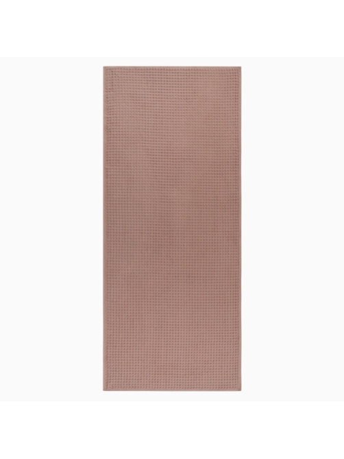 Полотенце банное вафельное «Этель» Boho, 67×140 см, 100% хлопок, 290 г/м², мокко