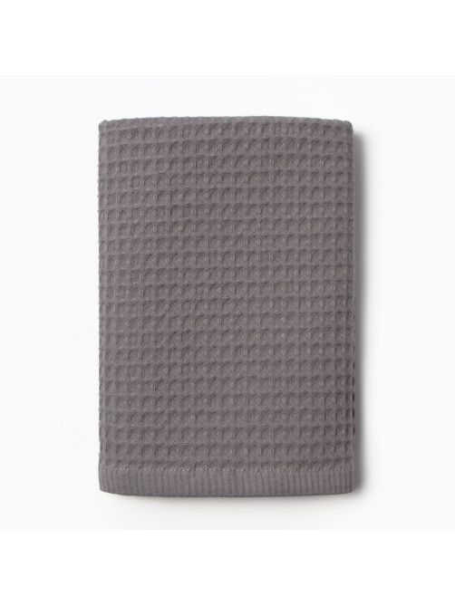 Банные полотенца LoveLife Waffle gray, 2 шт.: 100×150, 50×100 см, хлопок 100%