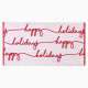 Полотенце махровое «Этель» Happy holiday, 50×90 см, 100% хлопок, 420 г/м²