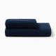Банные полотенца LoveLife Waffle blue, 2 шт.: 100×150, 50×100 см, хлопок 100%