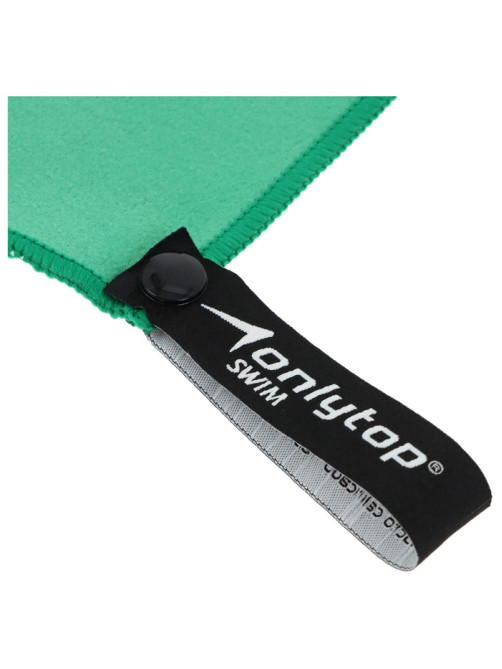 Полотенце из микрофибры ONLYTOP, 50×120 см, зелёное