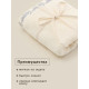 Полотенце махровое SL HOME: Floral «Айвори» 30×60 см, хлопок 100%, бежевое