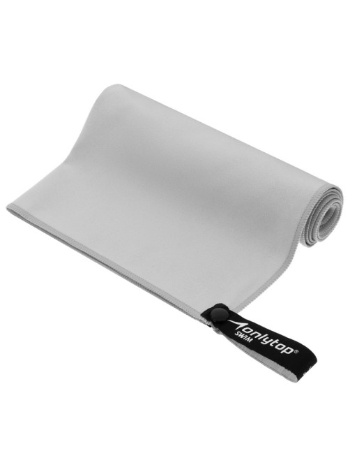 Полотенце из микрофибры ONLYTOP, 50×120 см, серое