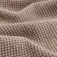 Полотенце вафельное SL HOME: Linen «Саббиа», 60×140 см, бежевое