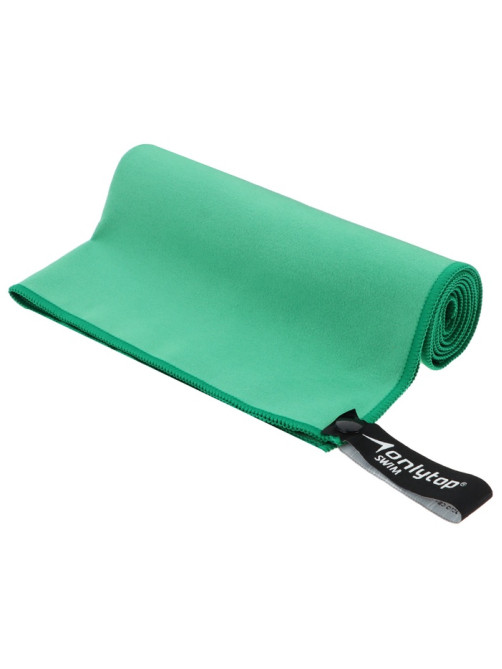 Полотенце из микрофибры ONLYTOP, 40×80 см, зелёное