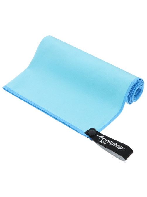 Полотенце из микрофибры ONLYTOP, 50×120 см, голубое