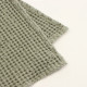 Полотенце вафельное SL HOME: Linen «Олива», 40×70 см, оливковое