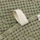 Полотенце вафельное SL HOME: Linen «Олива», 60×140 см, оливковое